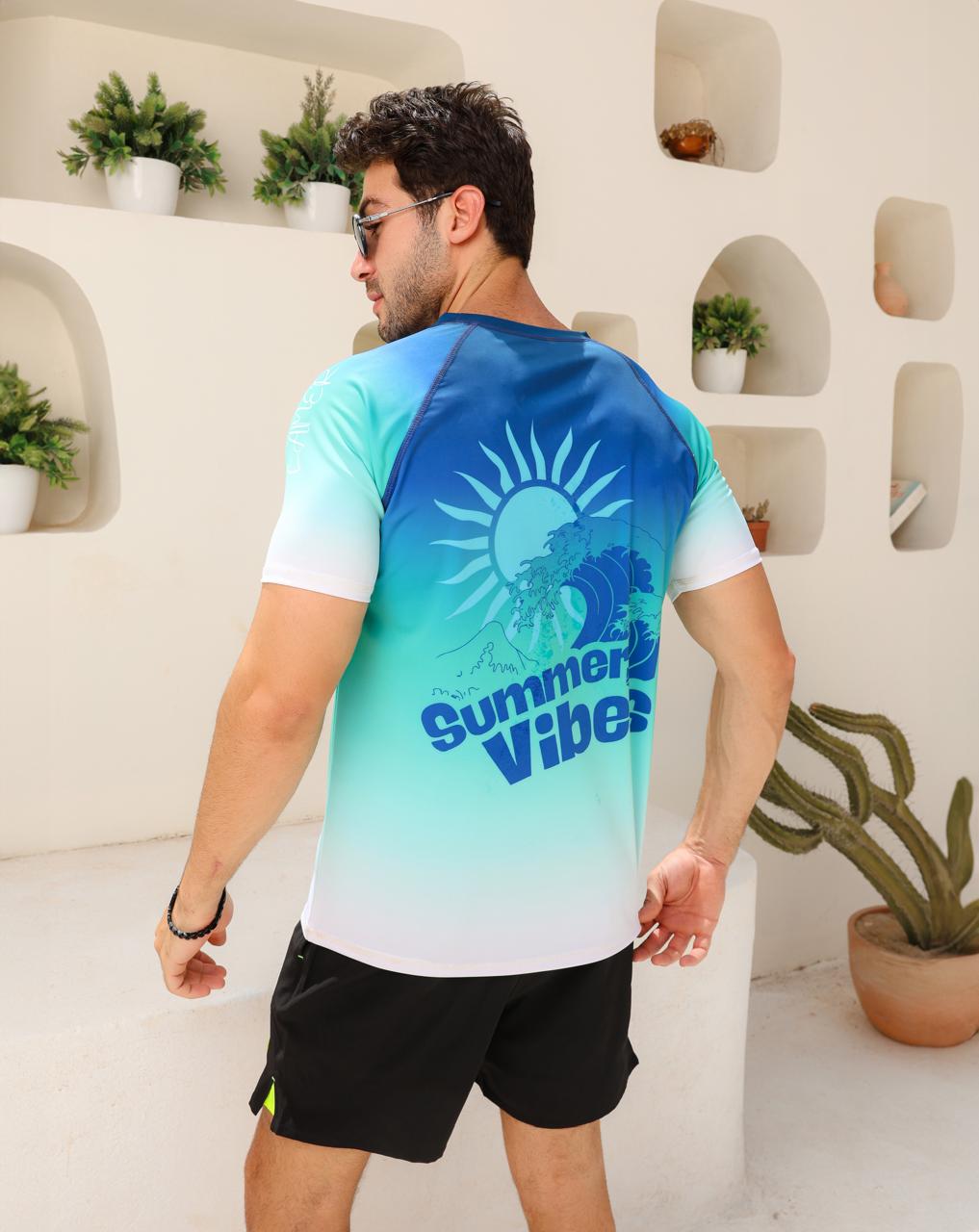 Beach T-shirt men