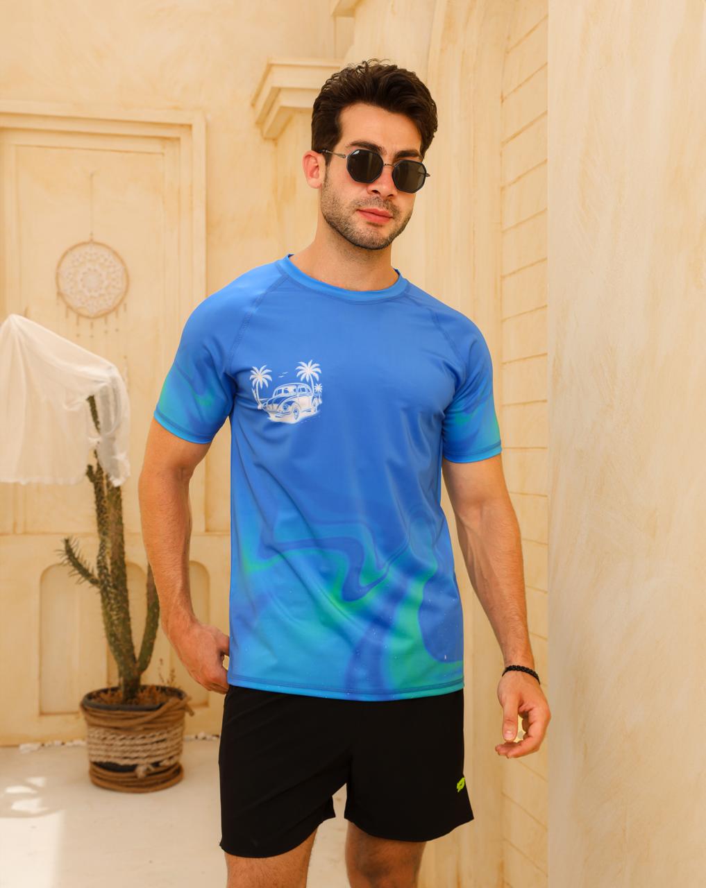 Beach T-shirt men