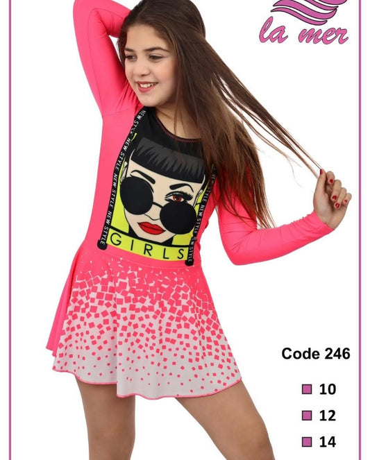 Swimsuit dress kids