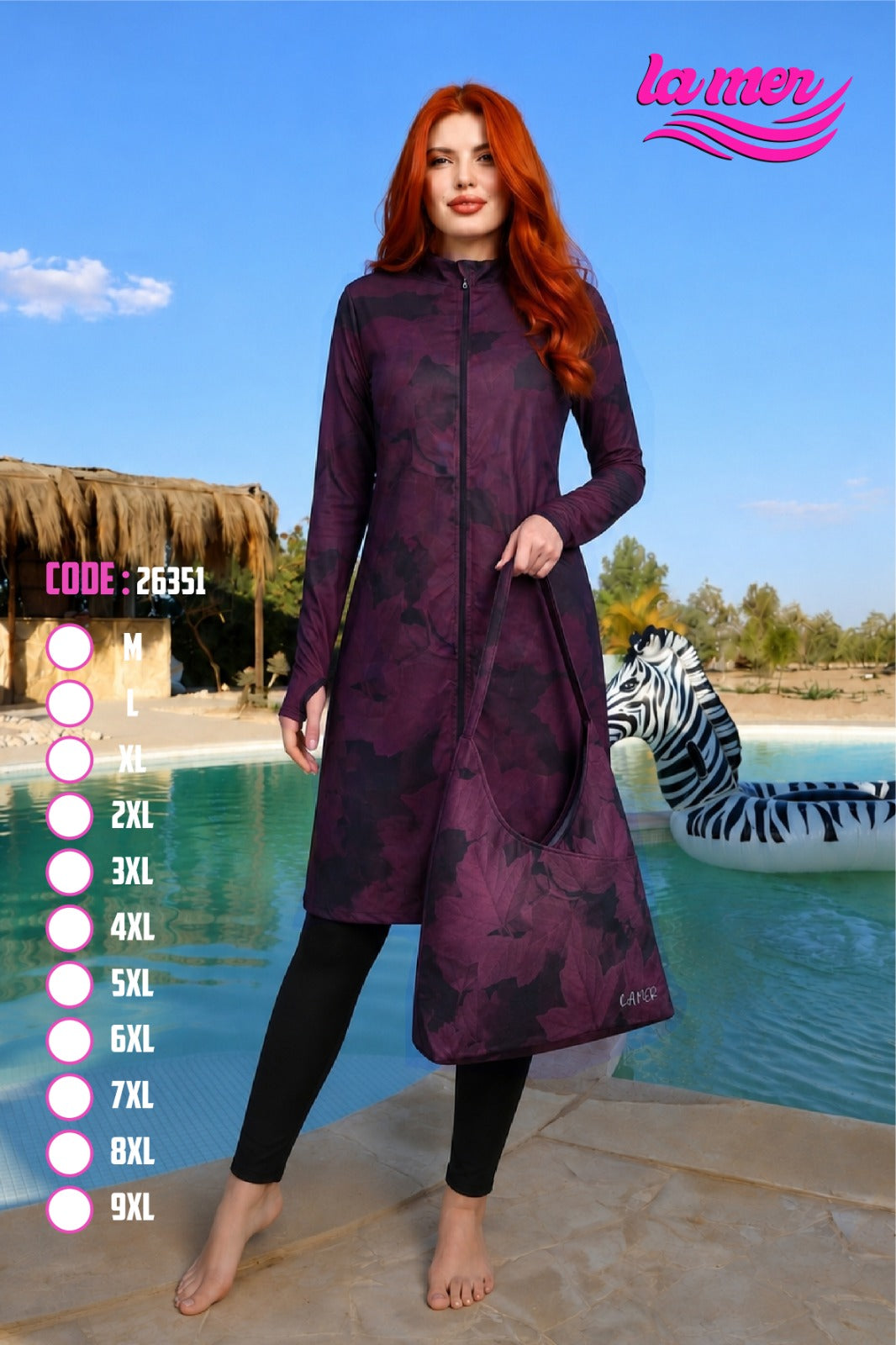 Burkini extra size + bag