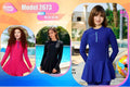 Swimsuit dress kids 2673