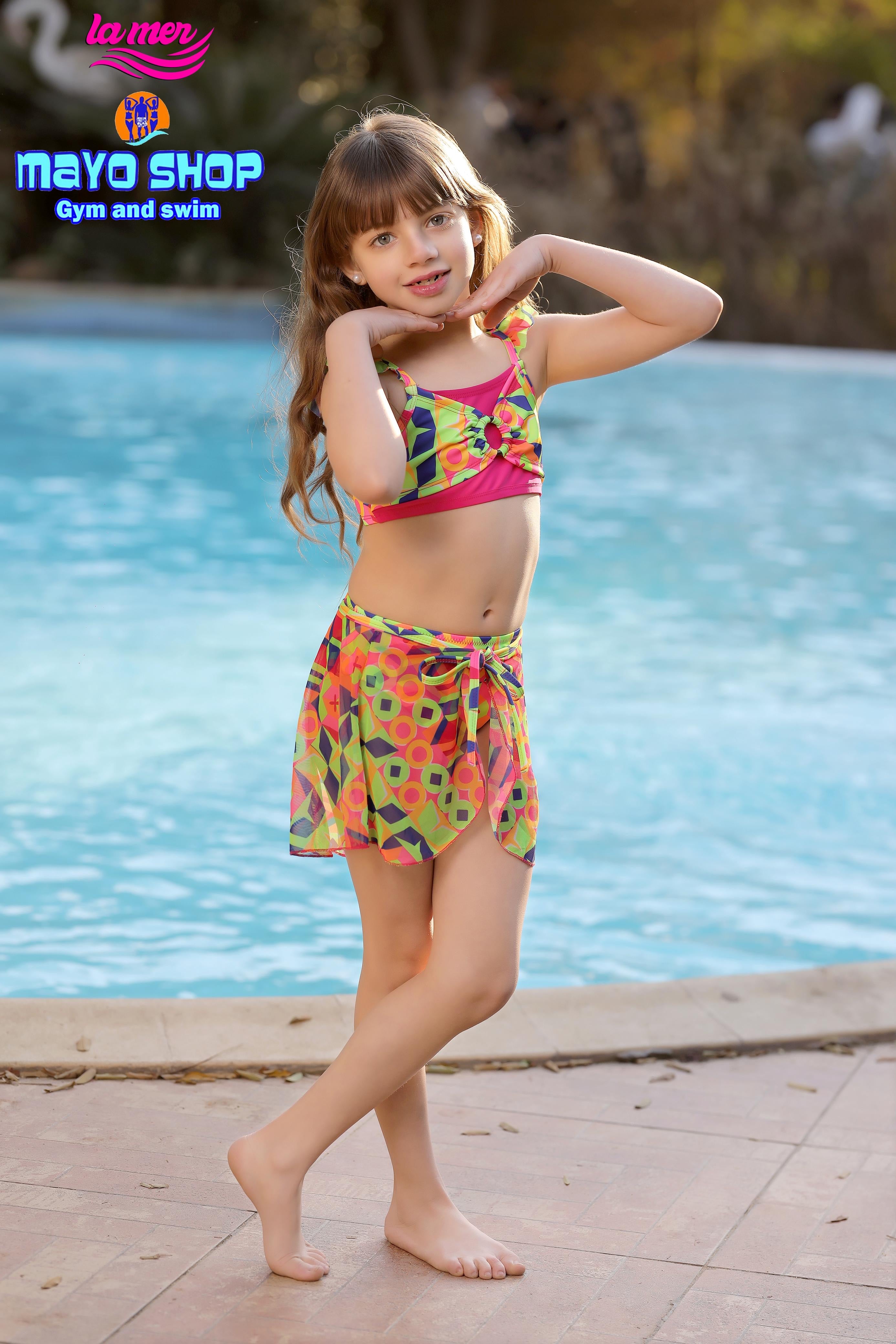 Bikini with skirt