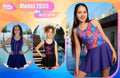 Swimsuitdress kids2655