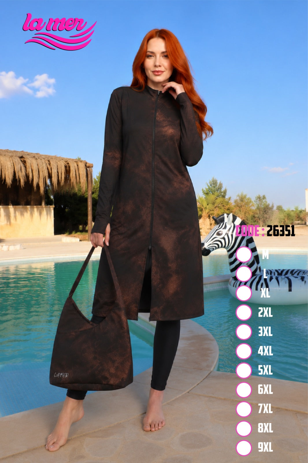 Burkini extra size + bag