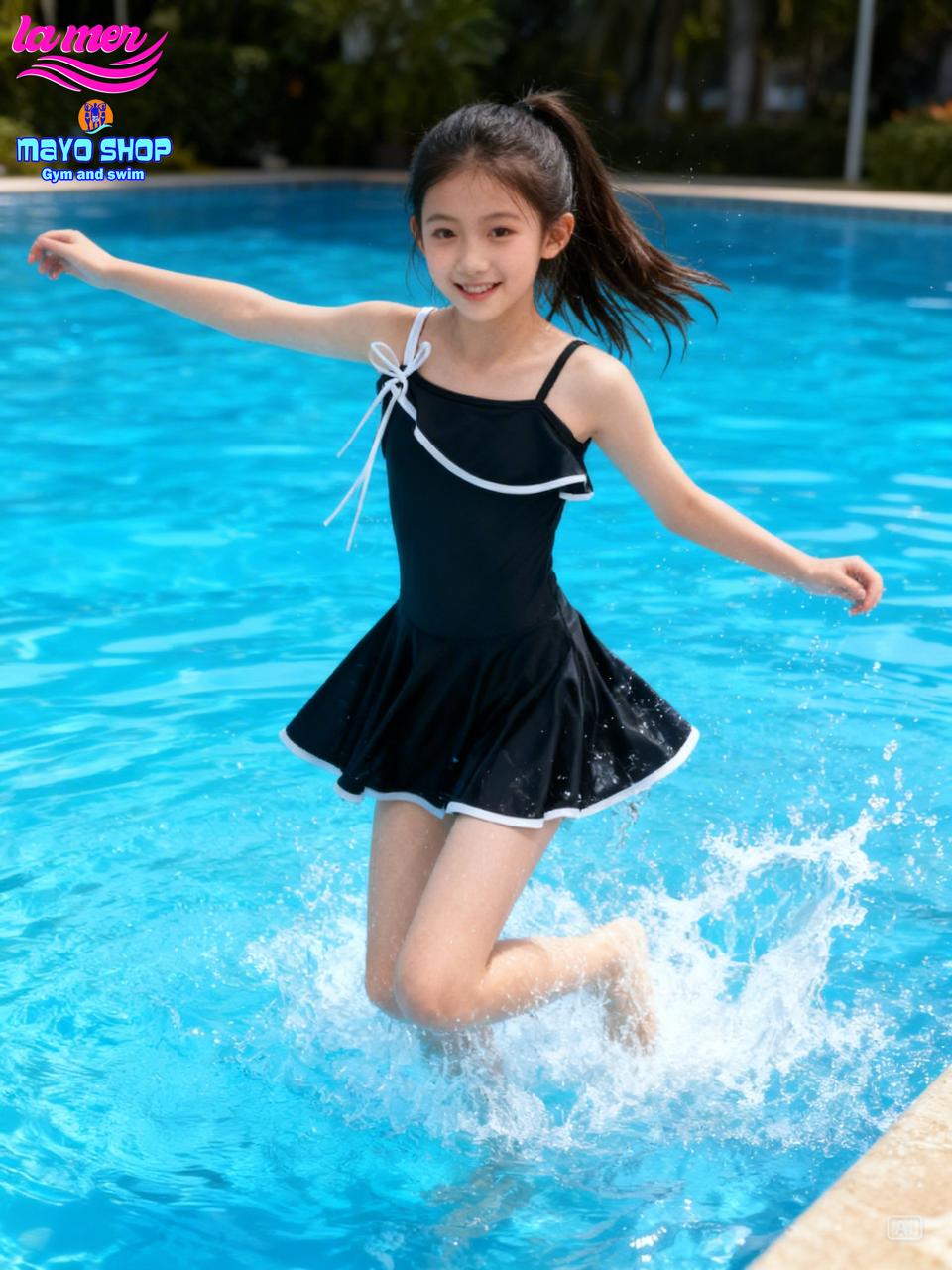 Swimsuitdress kids2670