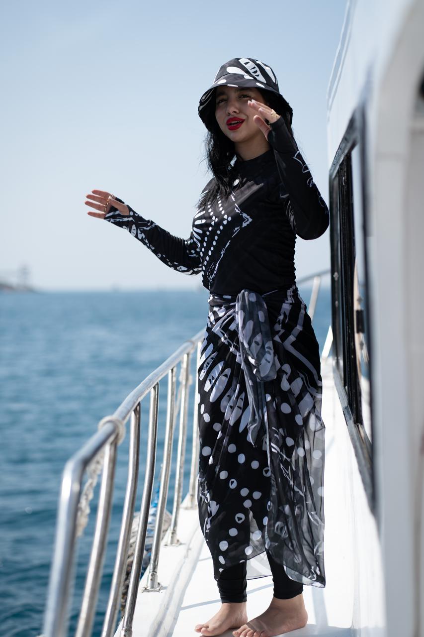 Burkini + hat
